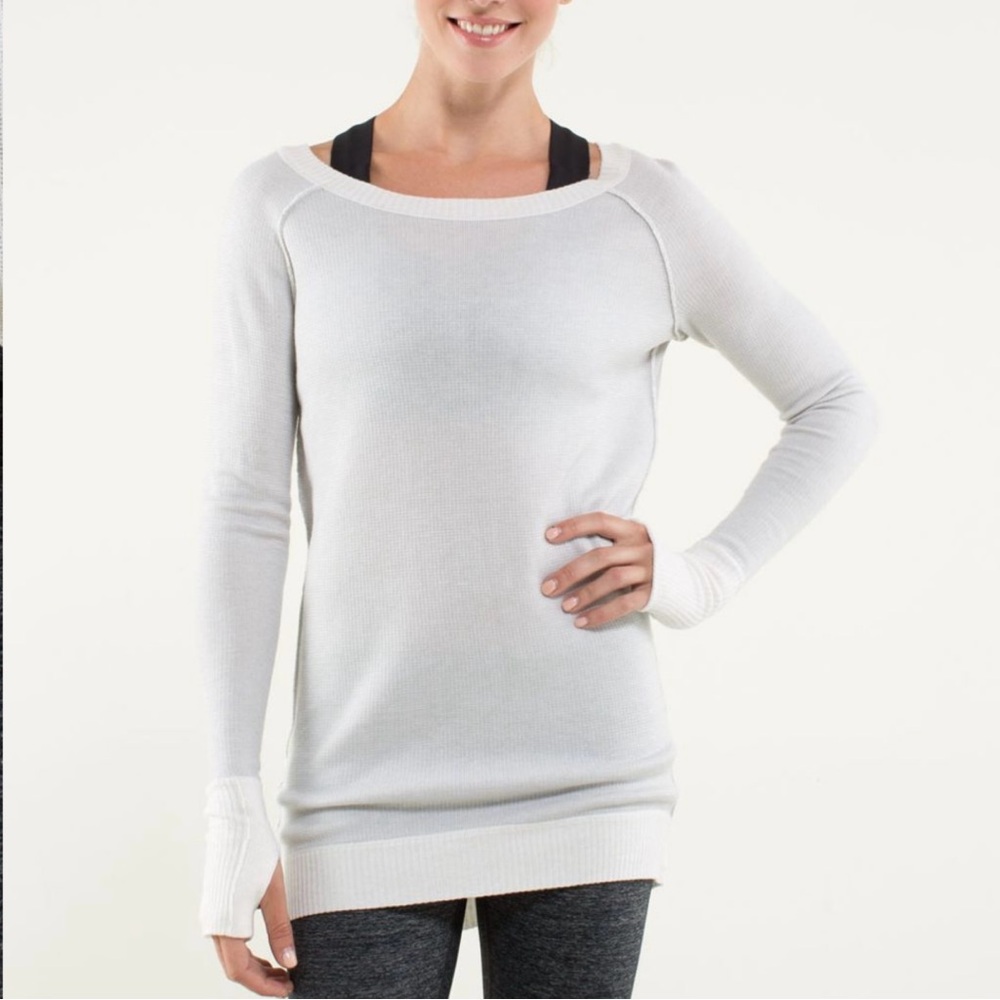 Lululemon Chai Time Reversible Sweater - Sz 4